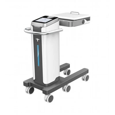 Máquina de terapia de luz vermelha e azul médica